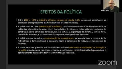 Aula 07 | Os Desafios Políticos, Econômicos e Sociais dos Territórios Africanos Pós-Independência até Fins do Século XX