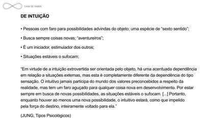 Análise prática da tipologia (Parte II): Os Tipos Psicológicos de Jung - Lilian Wurzba