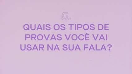 Os Sete Passos Para Estruturar a sua Fala