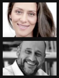 Maria Fernanda Cândido e Clóvis de Barros Filho